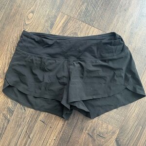 Lululemon Speed Up Shorts Black 2.5 inches
